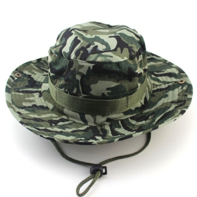 Military Camouflage Cap Boonie Fishing Hat