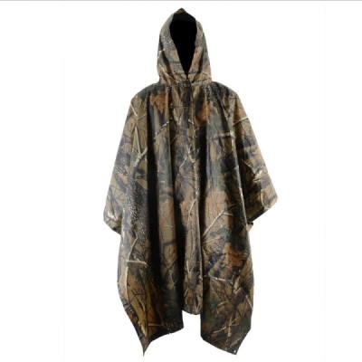 Military Raincoat Emergency Camo Rain Pancho