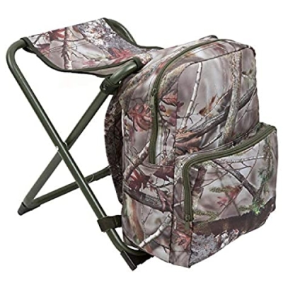 Polyester Cheap Camouflage Chair Backpack