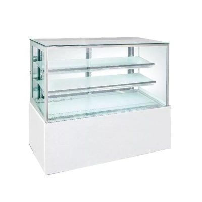 Straight Glass Cake Display Freezer Showcase Cabinet