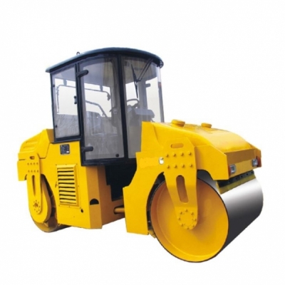 Construction Tandem Drum Mechanical Driven 6 Ton Vibratory Road Roller